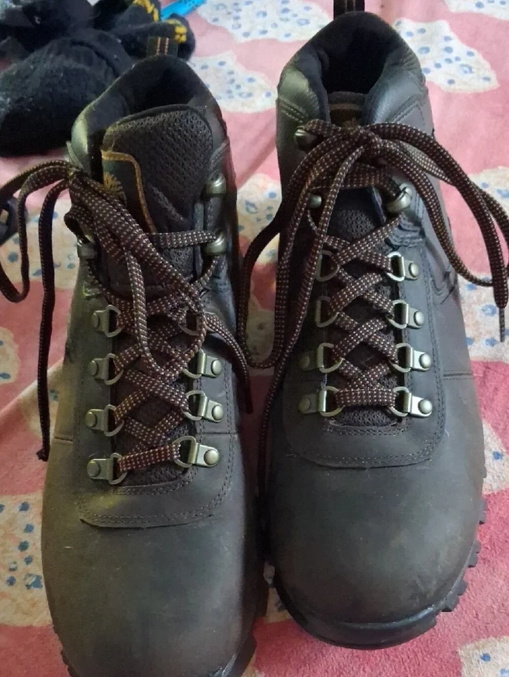 Timberland Dark Brown Waterproof Leather Hiking Boots